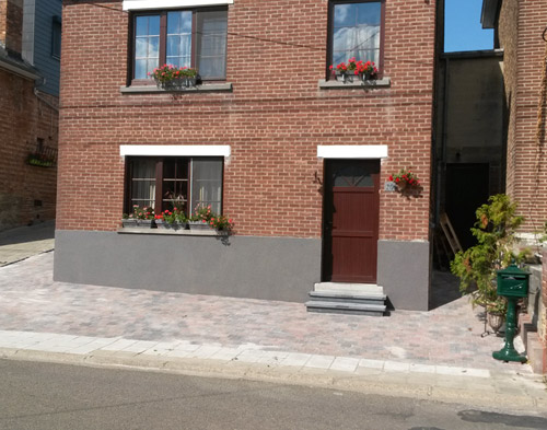 aménagement extérieur travaux entrepreneur à Florennes