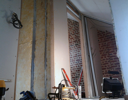 travaux de rénovation maison cloison